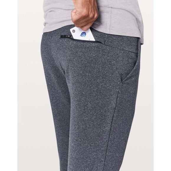 Lululemon Intent Jogger 30" Heathered True Navy Blue Sweatpants Size M/ NWOT - Picture 4 of 7